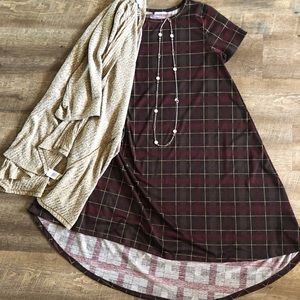 Xxs Plaid Carly (Lularoe)